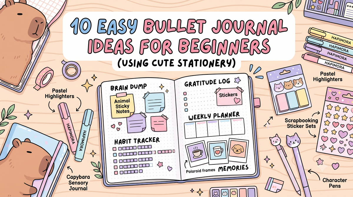 10 Easy Bullet Journal Ideas for Beginners