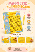 Sweet Kawaii Magnetic Doodle Drawing Board