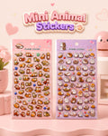 Mini Animal Puffy Sticker Sheet
